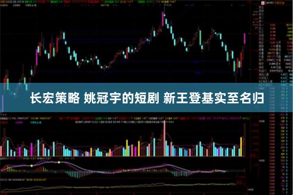 长宏策略 姚冠宇的短剧 新王登基实至名归