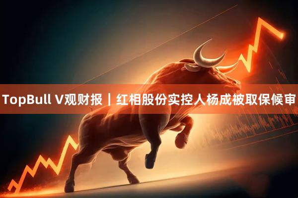 TopBull V观财报｜红相股份实控人杨成被取保候审